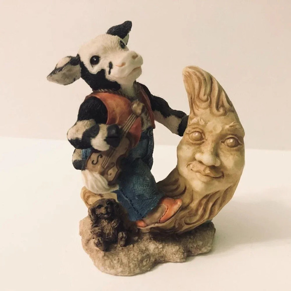 Vintage 1995 Ganz Cowtown Wild Bull  Hickock Figurine 3.5 Inch Tall - Picture 5 of 10